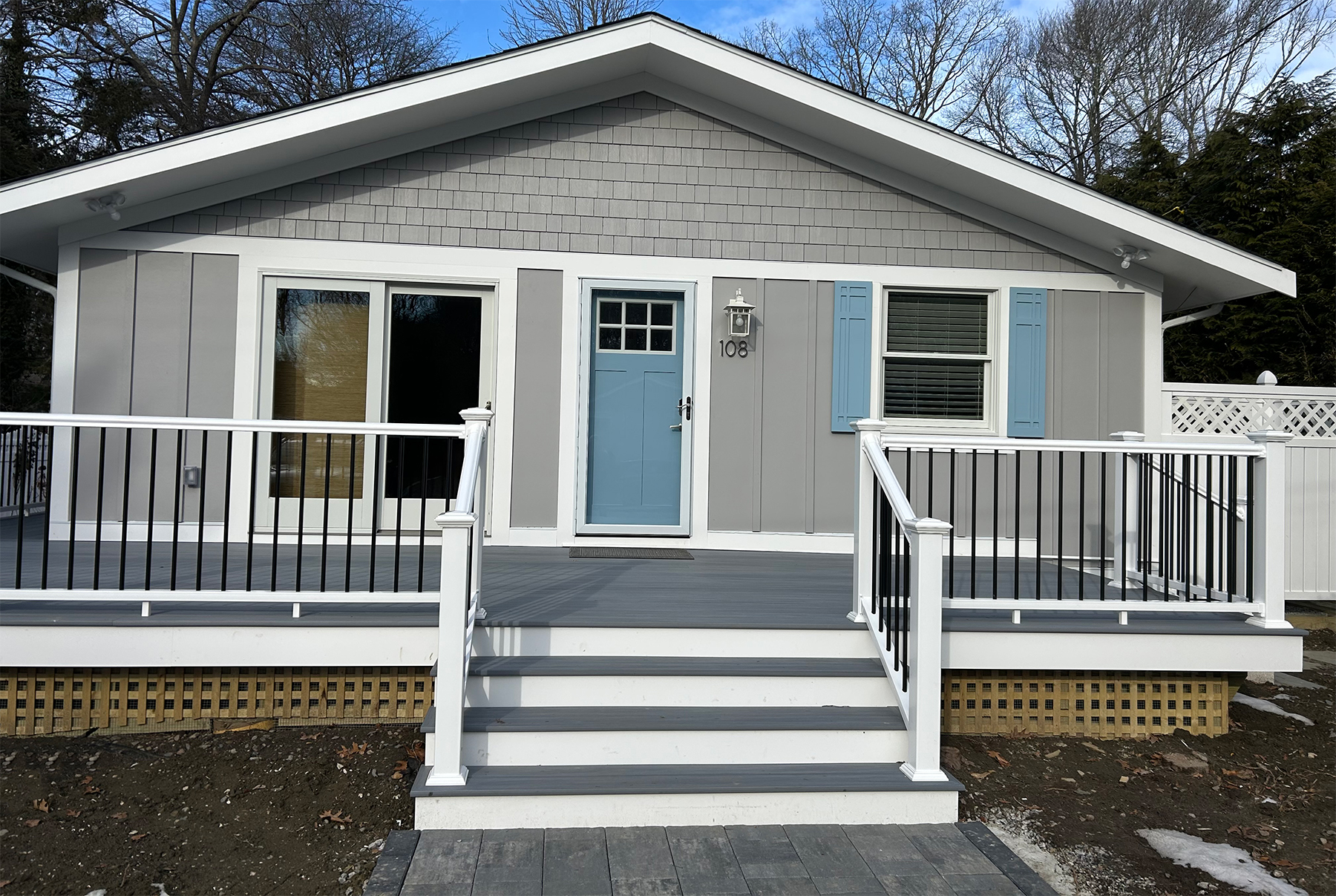 Front View of Cottage